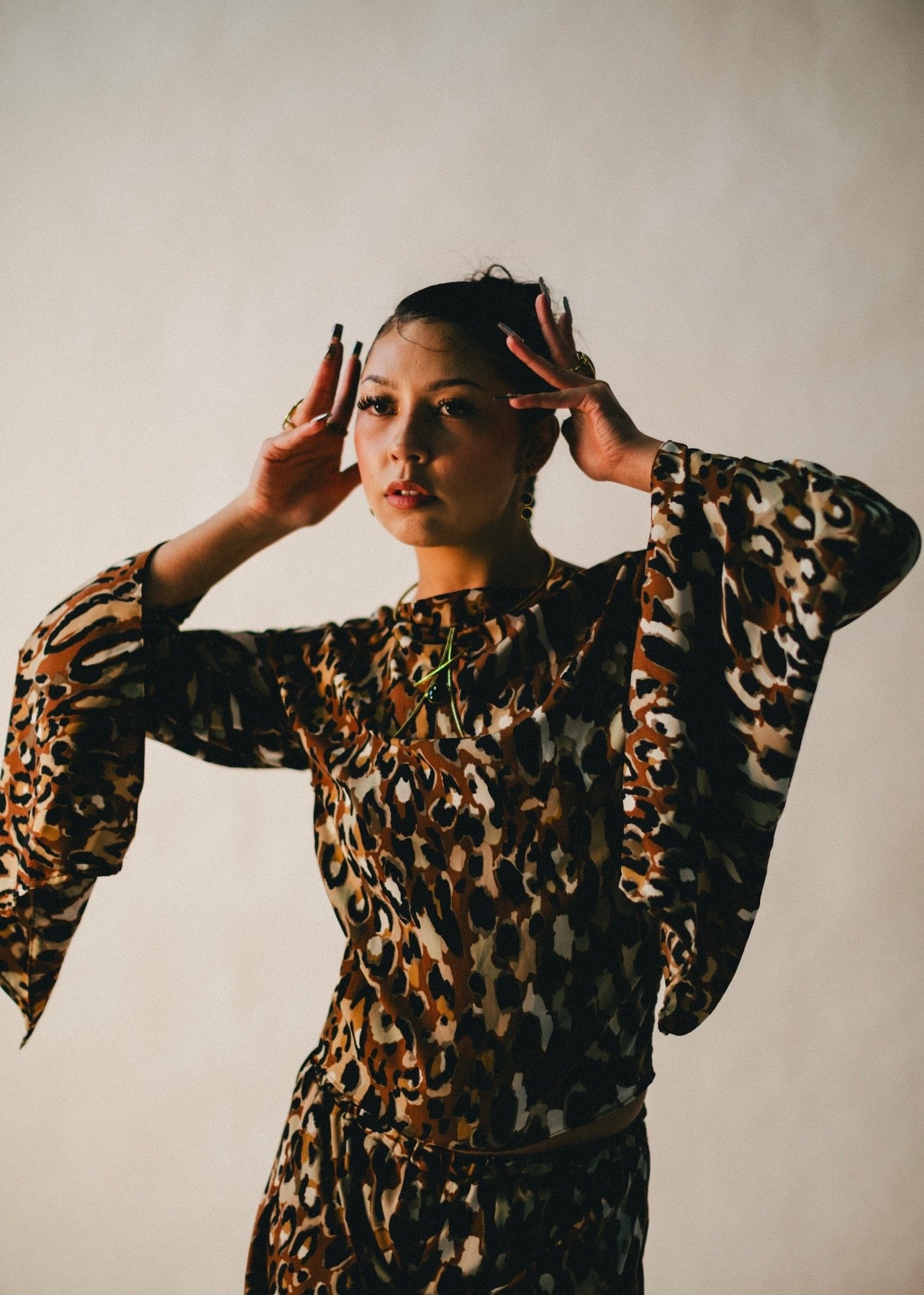 Leopard Statement Set