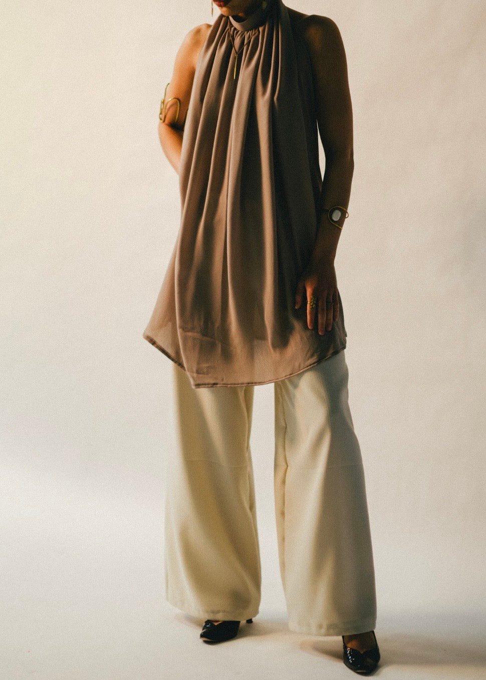 Sahara Matte Crepe Ensemble