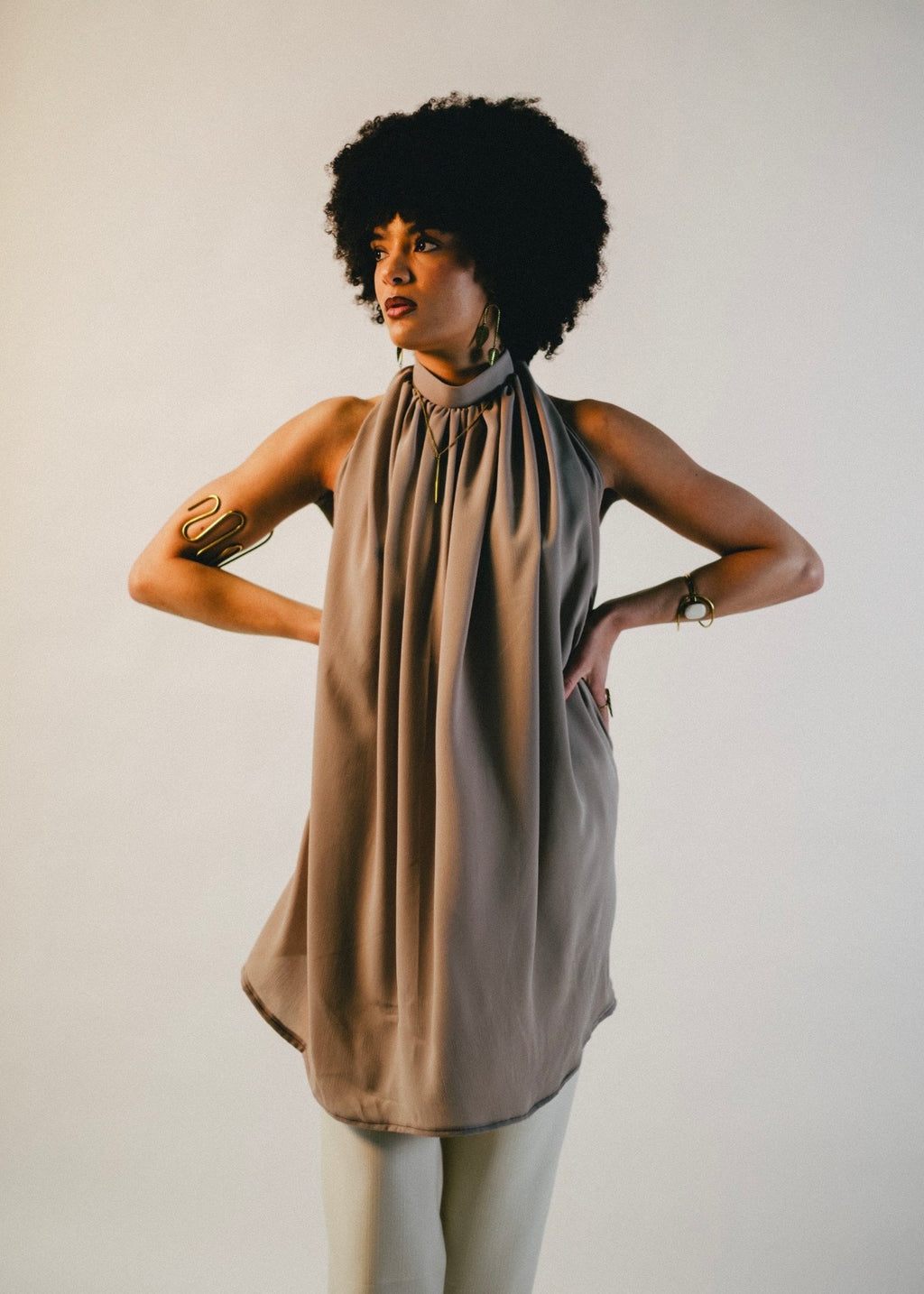 Sahara Matte Crepe Ensemble